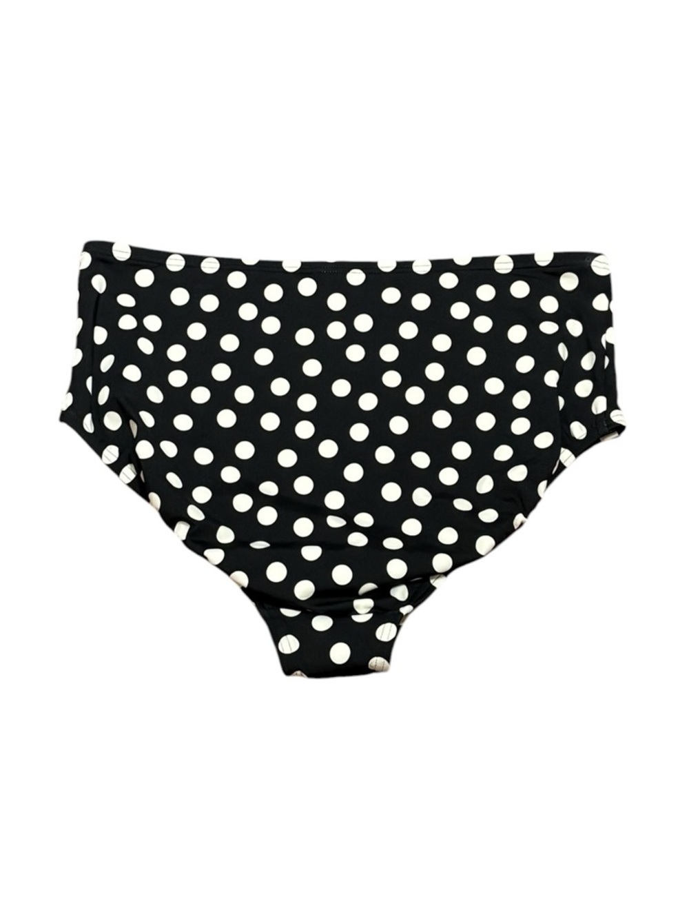 Lands' End Black and White Polka Dot‎ High-Waist Bikini Bottoms, Size 16W, NWT - Picture 4 of 8
